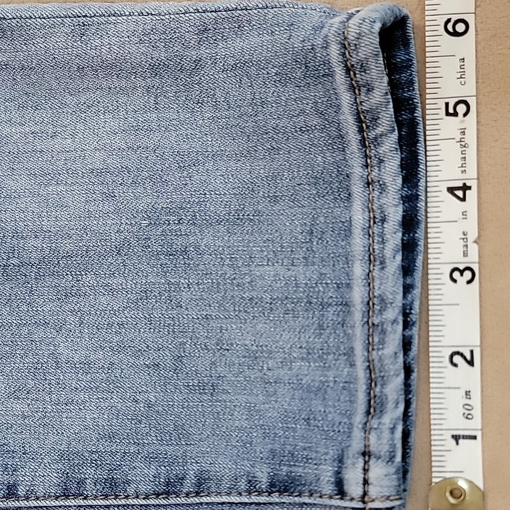 Kut from the Kloth Distressed BARDOT Crop Skinny Boyfriend Jeans Size 4 EUC - Picture 14 of 16